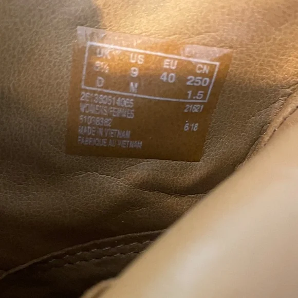 Clarks Wilrose Frost Booties in Brown Leather Size 40 - Picture 4 of 4